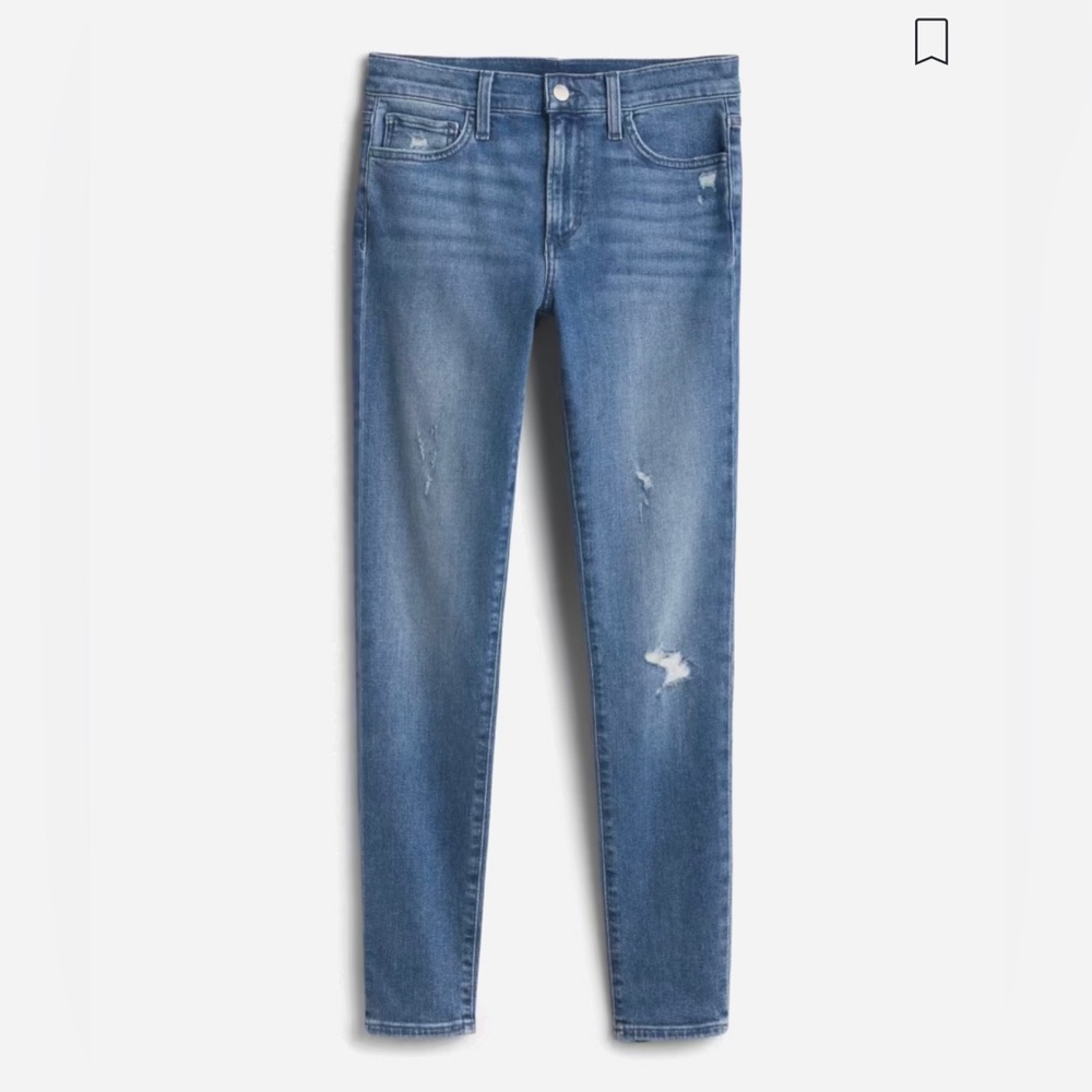 Joe’s Jeans Icon Distressed Ankle Jeans, Size 30
